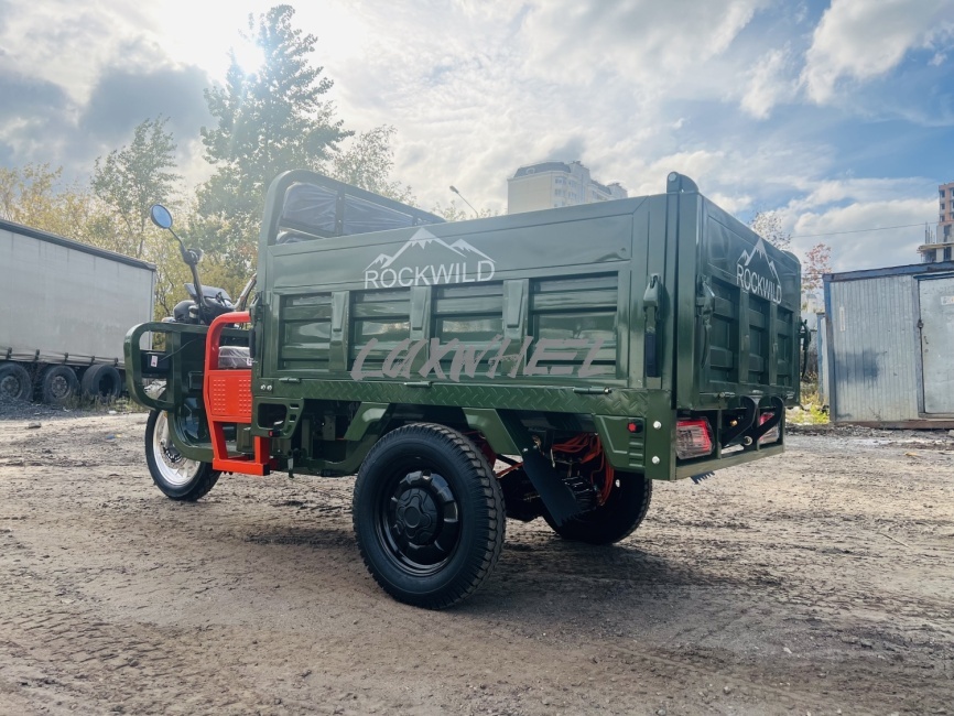 Грузовой электротрицикл самосвал Rockwild Cargo MAX Q30 фото 3
