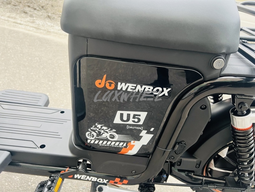 Электровелосипед Wenbox U5 черный фото 12