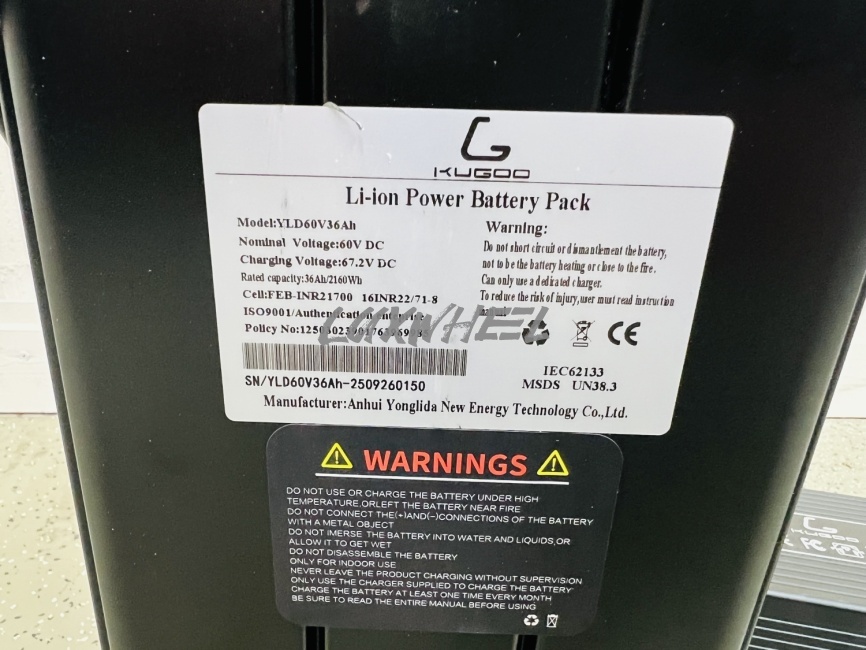 Электро питбайк Kugoo Wish 04 фото 17