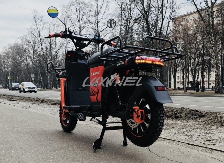 Электровелосипед Wenbox U5 оранжевый фото 3